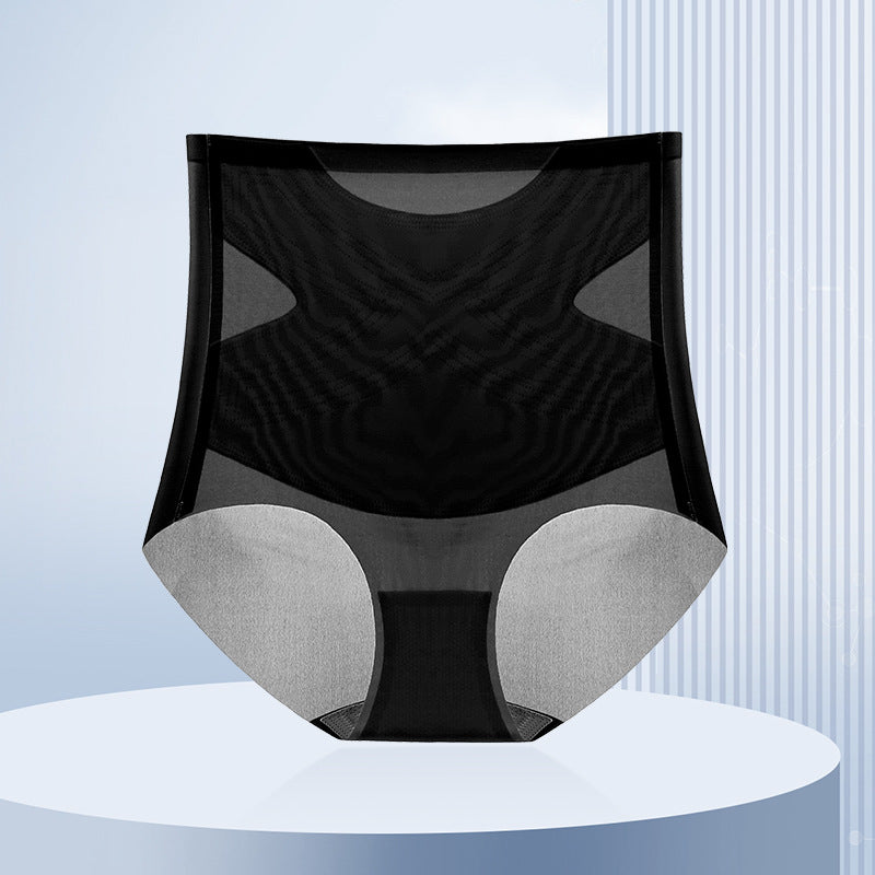 Black NurtureForm brief showing the integrated crossed front panel